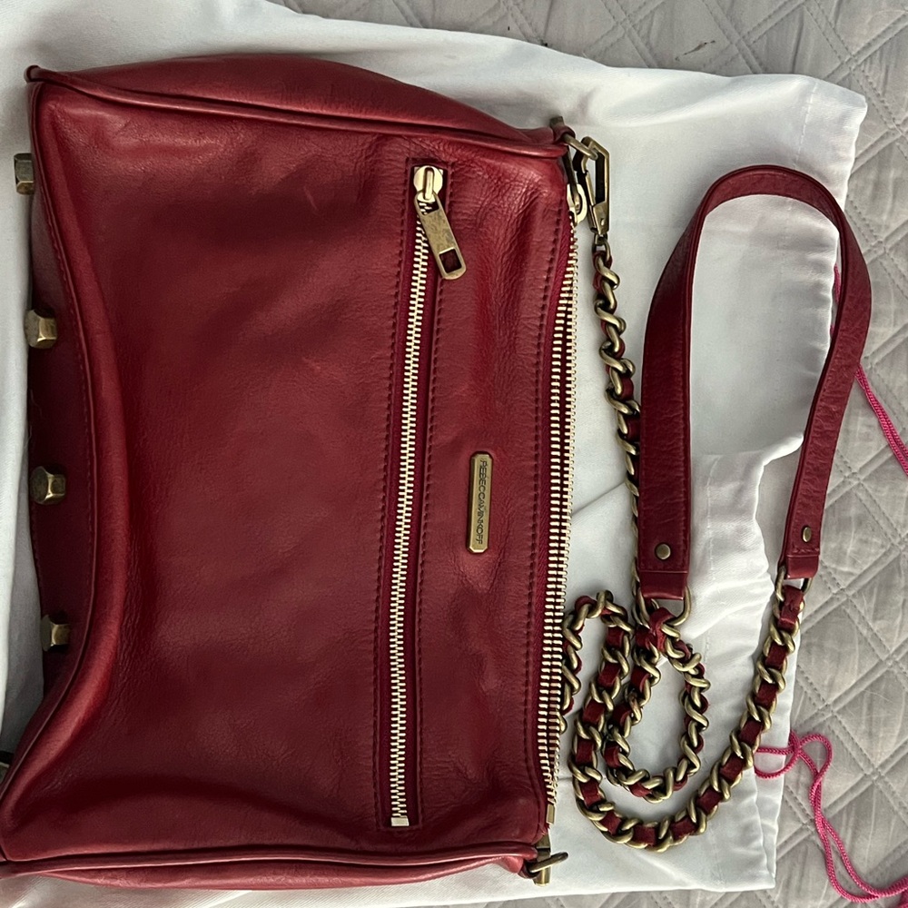 Rebecca Minkoff Cherry Red Crossbody Bag